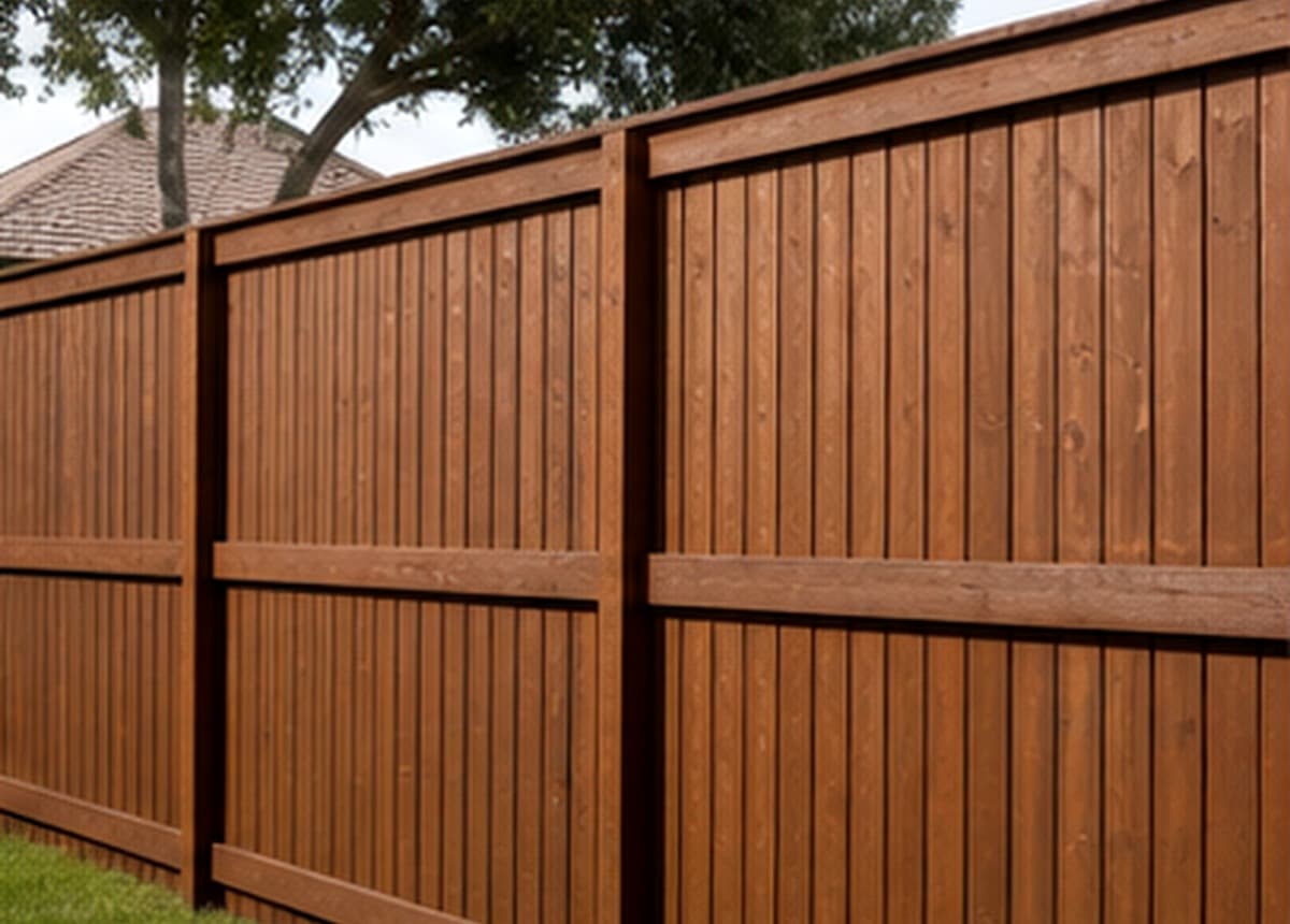 Representative fencing service imagery