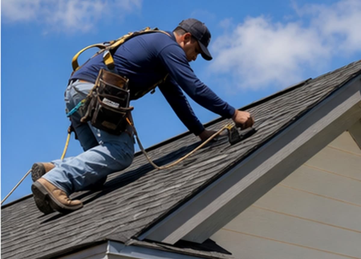Representative roofing service imagery